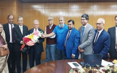 মোরশেদ আলম তৃতীয় দফায় সংসদ সদস্য নির্বাচিত  হওয়ায় ন্যাশনাল লাইফের বোর্ডের ফুলেল শুভেচ্ছা