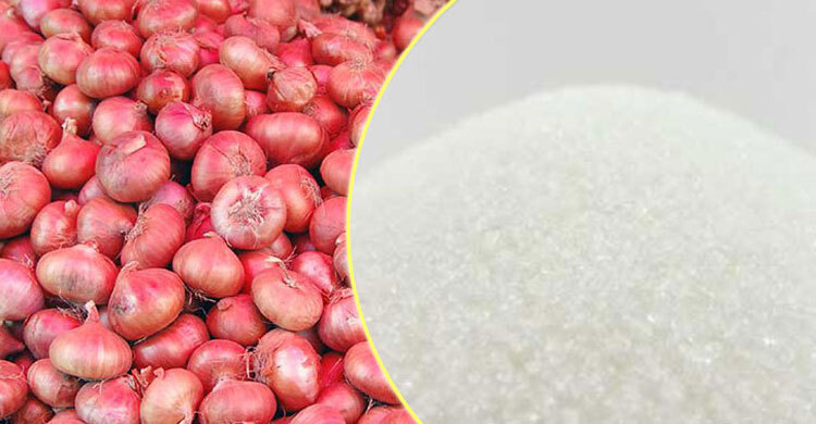 রোজার আগেই ভারত থেকে দেড় লাখ টন পেঁয়াজ-চিনি আনা হবে