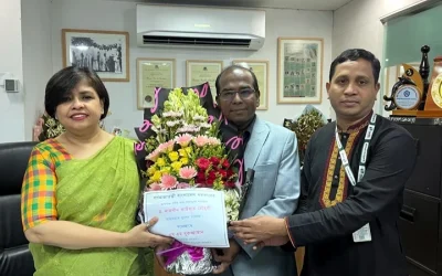 ড. নাজনীন কাউসার চৌধুরীকে জেনিথ ইসলামী লাইফের শুভেচ্ছা