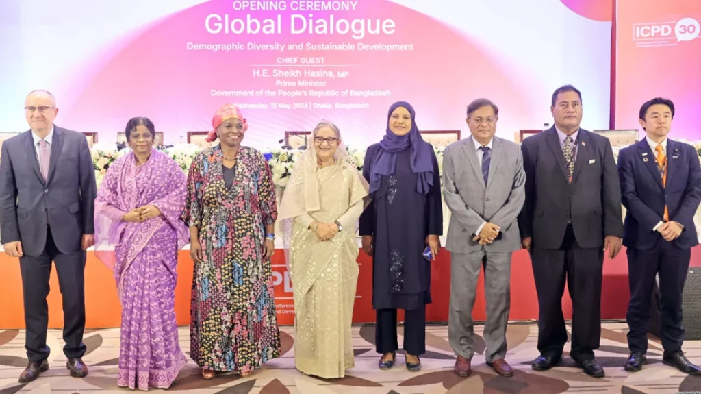 আইসিপিডি-৩০ গ্লোবাল ডায়ালগ সম্মেলন উদ্বোধন করলেন প্রধানমন্ত্রী