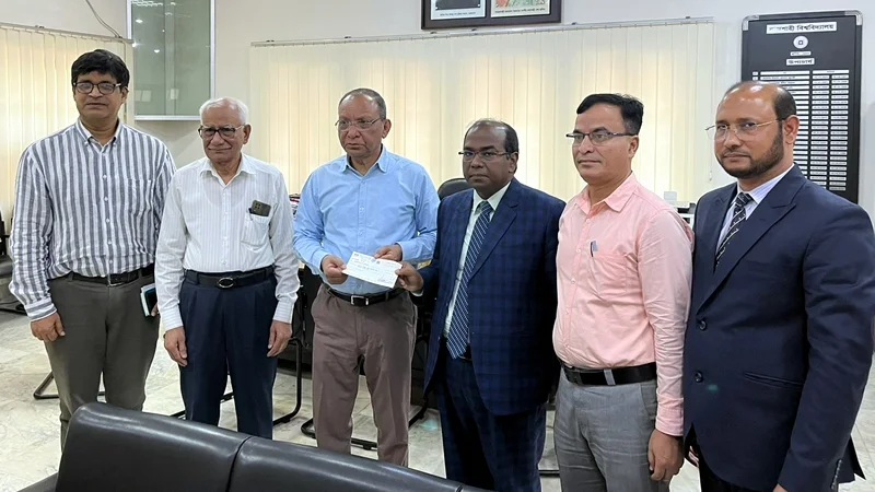 রাজশাহী বিশ^বিদ্যালয়ের শিক্ষার্থীর ২ লাখ টাকার মৃত্যুদাবি পরিশোধ করলো জেনিথ লাইফ