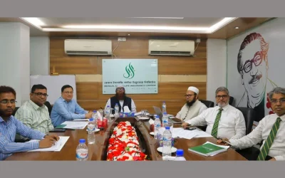 বেঙ্গল ইসলামি লাইফের ৬ষ্ঠ শরীয়াহ সুপারভাইজরি বোর্ড সভা অনুষ্ঠিত