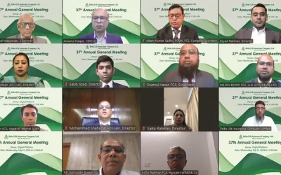 ডেল্টা লাইফের ৩৭তম বার্ষিক সাধারণ সভায় ৩০ শতাংশ লভ্যাংশ ঘোষণা