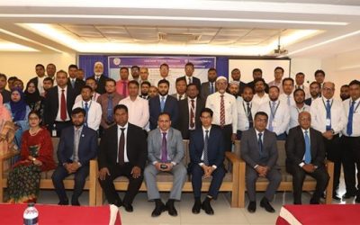 প্রিভেনশন অব মানি লন্ডারিং অ্যান্ড কম্বেটিং ফাইনান্সিয়াল অব টেরোরিজম শীর্ষক প্রশিক্ষণ কর্মশালা অনুষ্ঠিত
