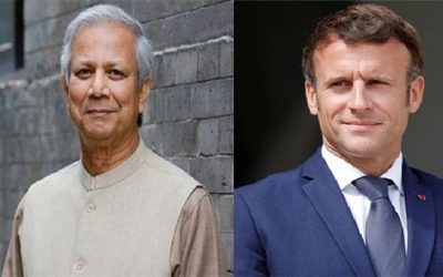 প্রধান উপদেষ্টা ড. ইউনূসকে ফরাসি প্রেসিডেন্টের অভিনন্দন
