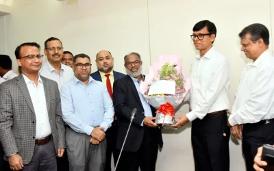 আইডিআরএ’র চেয়ারম্যান ড. এম আসলাম আলমকে পপুলার লাইফের শুভেচ্ছা