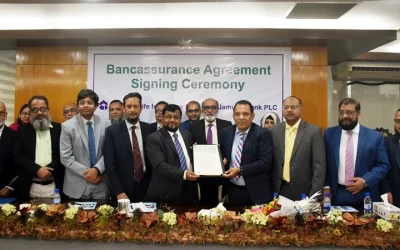 ন্যাশনাল লাইফ ও যমুনা ব্যাংকের মধ্যে ব্যাংকাস্যুরেন্স চুক্তি স্বাক্ষর