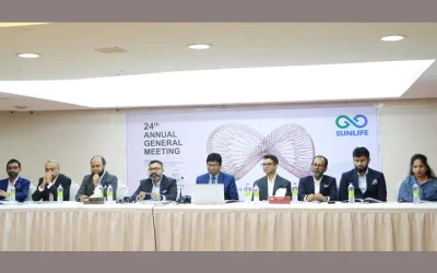 সানলাইফ ইন্স্যুরেন্সের ২৪তম বার্ষিক সাধারণ সভা অনুষ্ঠিত