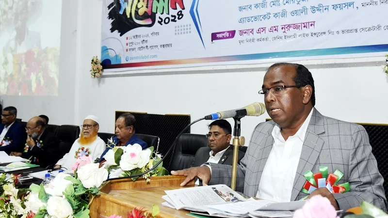 গ্রাহকের আস্থা অর্জণে কাজ করছে জেনিথ ইসলামী লাইফ : এস এম নুরুজ্জামান