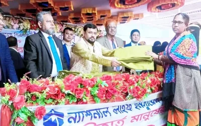 কুমিল্লায় শীতবস্ত্র বিতরণ করল ন্যাশনাল লাইফ