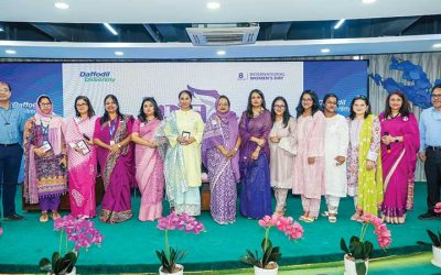 ড্যাফোডিল ইন্টারন্যাশনাল ইউনিভার্সিটিতে আন্তর্জাতিক নারী দিবস পালিত
