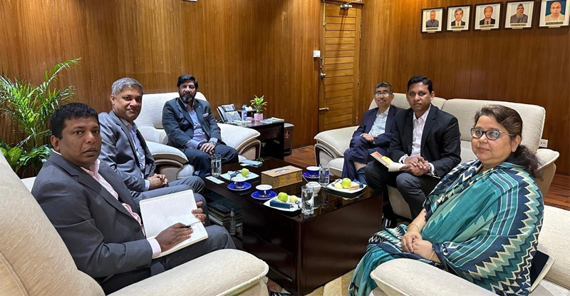 বিএসইসি চেয়ারম্যানের সঙ্গে কলম্বো স্টক এক্সচেঞ্জের চেয়ারম্যানের সাক্ষাৎ