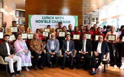 বেঙ্গল ইসলামি লাইফের দেশ সেরা উন্নয়ন কর্মকর্তাদের নিয়ে মধ্যাহ্ন ভোজ