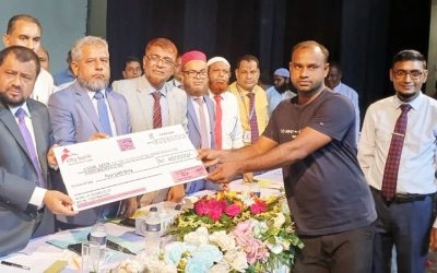 সিলেটে ন্যাশনাল লাইফের ৫ কোটি ২০ লাখ টাকার বীমা দাবি পরিশোধ