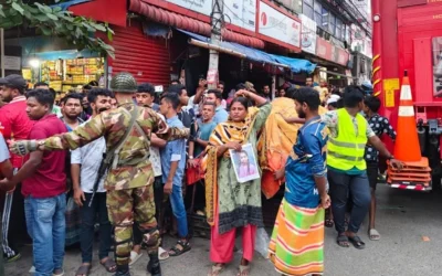 রাজধানীর রূপনগরে কেমিকেল গোডাউনে ভয়াবহ অগ্নিকান্ড, ১৬ জনের মরদেহ উদ্ধার