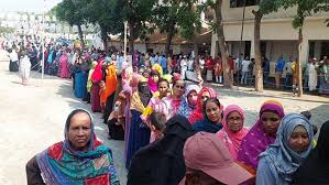 সারাদেশে ভোট গ্রহণ চলছে