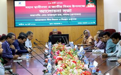 স্বাধীনতা দিবস উপলক্ষে আইডিআরএ’র আলোচনা সভা