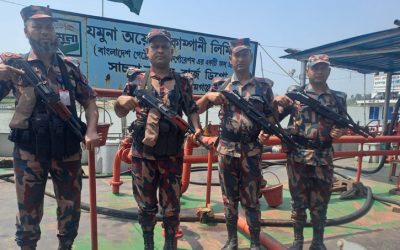 তেলের ডিপোতে বিজিবি মোতায়েন