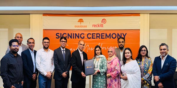 গার্ডিয়ান লাইফ ও রেকিট বাংলাদেশের মধ্যে চুক্তি