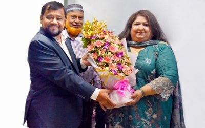 আইডিআরএর নতুন চেয়ারম্যানকে ন্যাশনাল লাইফের শুভেচ্ছা