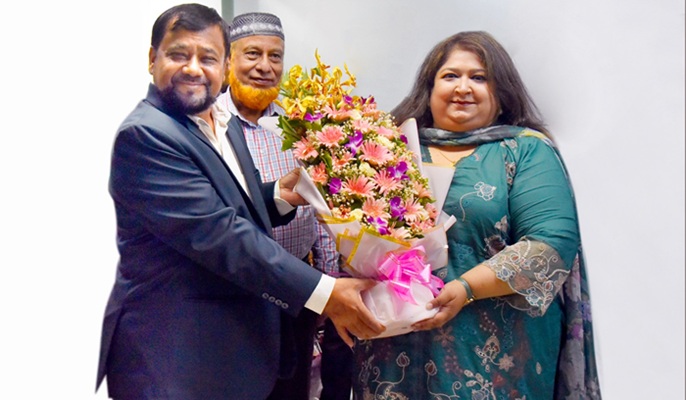 আইডিআরএর নতুন চেয়ারম্যানকে ন্যাশনাল লাইফের শুভেচ্ছা