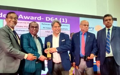 জেনিথ লাইফের সিইও এস এম নুরুজ্জামান রোটারি ক্লাবের গোল্ড প্রেসিডেন্ট