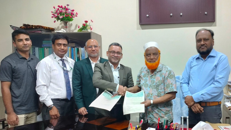 রাবি শিক্ষার্থীদের বীমা সুবিধা অব্যাহত রাখতে জেনিথ ইসলামী লাইফের সঙ্গে তৃতীয় মেয়াদের চুক্তি