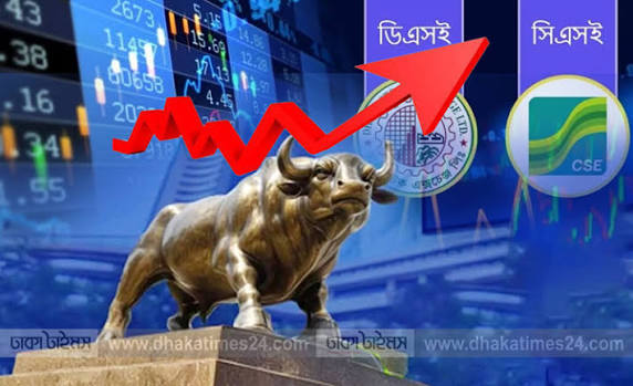 পুঁজিবাজারে সূচকের ঊর্ধ্বমুখী প্রবণতা